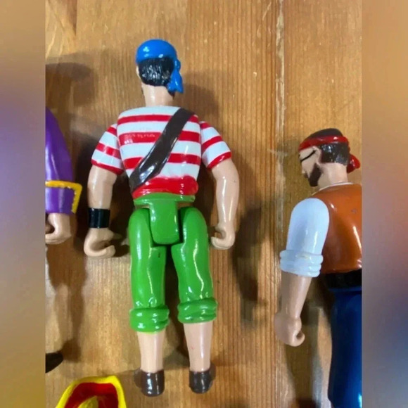 Imperial Toys - 1990 - Pirates of the High Seas - Rare - 5 Figures 🏴☠️ Vintage - Picture 3 of 13